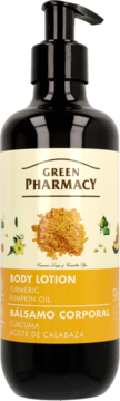 GREEN PHARMACY ,balsam do ciała, Kurkuma i Olejek z Dyni,przód