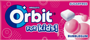 WRIGLEY'S ORBIT for Kids! ,guma do żucia, dla dzieci,przód