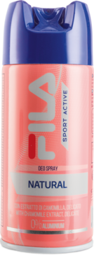 FILA Natural ,dezodorant w sprayu, dla kobiet,przód
