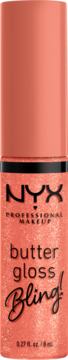NYX PROFESSIONAL MAKEUP Butter Gloss Bling!,błyszczyk do ust, nr 02 Dripped Out,przód