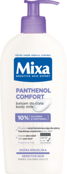 MIXA Panthenol Comfort ,balsam do ciała dla skóry wrażliwej,przód