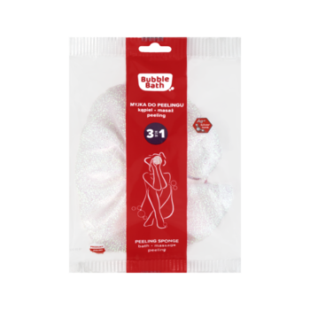 BUBBLE BATH ,myjka kąpielowa  3w1, do masażu i peelingu,przód