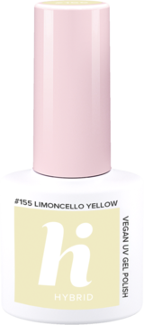 HI HYBRID ,lakier hybrydowy, #155 Limoncello Yellow,przód