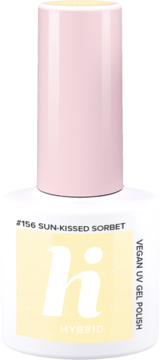 HI HYBRID ,lakier hybrydowy, #156 Sun-Kissed Sorbet,przód