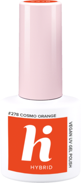 HI HYBRID ,lakier hybrydowy, #278 Cosmo Orange,przód