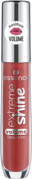 Błyszczyk Essence Extreme Shine Volume Lipgloss w odcieniu Shadow Rose, z efektem połysku, widok z przodu.