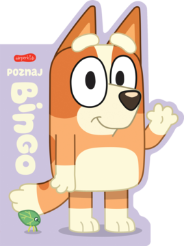 HARPERCOLLINS HARPERKIDS Bluey ,książeczka, Poznaj Bingo,przód