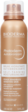 BIODERMA Photoderm ,mgiełka samoopalająca do twarzy i ciała, nawilżająca,przód