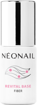 NEONAIL Revital Base Fiber ,baza hybrydowa, Milky Cloud,przód