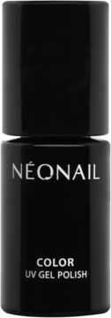 NEONAIL ,lakier hybrydowy, Pure Black,przód