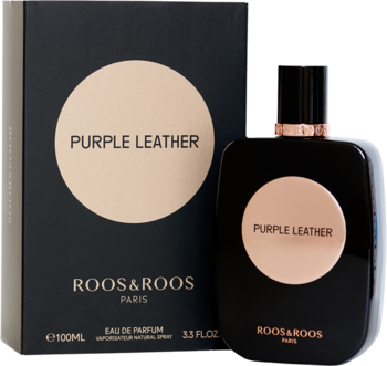 ROOS & ROOS Purple Leather ,woda perfumowana, unisex,przód