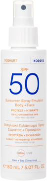 KORRES Yoghurt ,emulsja ochronna w sprayu, SPF50;,przód