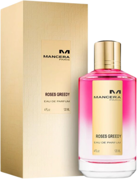 MANCERA Roses Greedy ,woda perfumowana unisex,przód