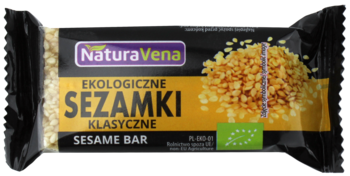 NATURAVENA ,sezamki klasyczne, ekologiczne,przód