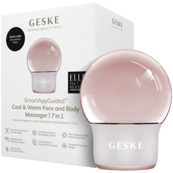 GESKE ,Masażer do twarzy i ciała cool & warm 7w1, Starlight,przód