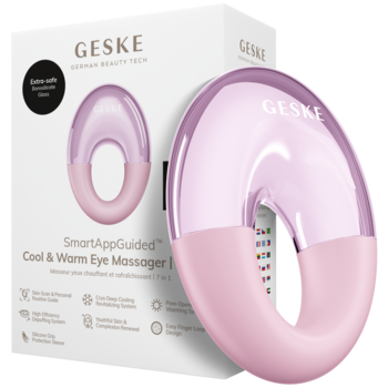 GESKE ,Masażer do oczu cool & warm 7w1, Różowy,przód