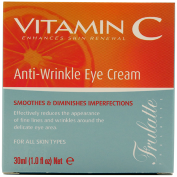 FRULATTE Vitamin C ,krem pod oczy, przeciwzmarszczkowy, z witaminą C,przód
