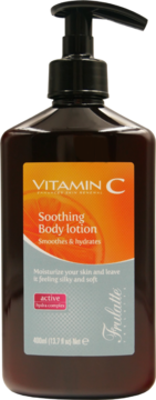 FRULATTE Vitamin C ,balsam do ciała, kojący, z witaminą C,przód
