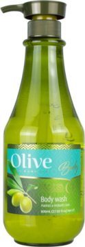 FRULATTE Olive ,żel pod prysznic z organiczną oliwą z oliwek,przód