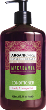 ARGANICARE Macadamia ,odżywka do włosów suchych i zniszczonych, nawilżająca,przód