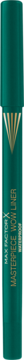 Max Factor Masterpiece Wow Liner, ciemnozielony eyeliner wodoodporny z złotym wzorem i logo z przodu.