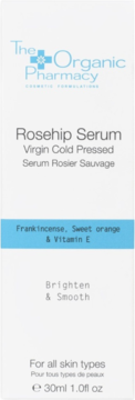 THE ORGANIC PHARMACY ,serum do twarzy, rozjaśniająco-kondycjonujące,przód