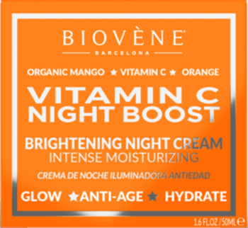 BIOVENE BARCELONA Vitamin C ,krem do twarzy, nawilżający, na noc,przód