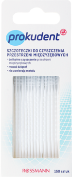PROKUDENT ,szczoteczki do czyszczenia przestrzeni międzyzębowych,przód