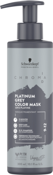 SCHWARZKOPF PROFESSIONAL Chroma ID ,maska do włosów, koloryzująca, Jasno Szara,przód