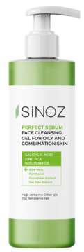 SINOZ Perfect Sebum ,żel do mycia twarzy, oczyszczający,przód