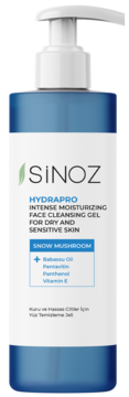 SINOZ HydraPro ,żel do mycia twarzy, intensywnie nawilżający,przód
