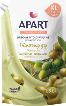 APART Family Care ,mydło w płynie, lipidowe, Oliwkowy Gaj, zapas,przód