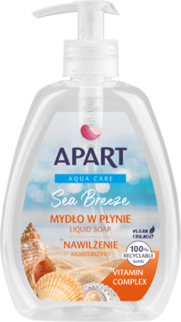 APART Aqua Care ,mydło w płynie, nawilżenie, Sea Breeze,przód