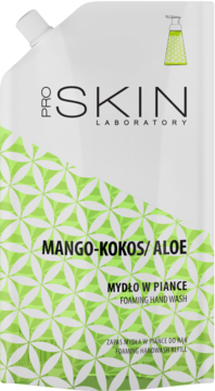 PROSKIN LABORATORY ,mydło w piance, Mango-Kokos/Aloe, zapas,przód