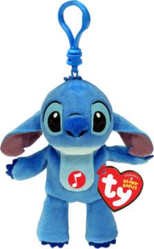 TY BEANIE BABIES ,brelok, Stitch 8,5 cm,przód