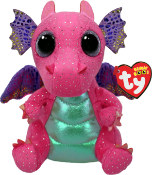 TY BEANIE BOOS ,maskotka, smok Spitfire, 15 cm,przód