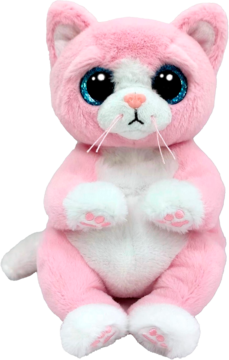 TY BEANIE BELLIES ,maskotka, kot Lillibelle 15 cm,przód