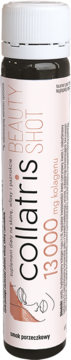 COLLATRIS Beauty Shot ,kolagen do picia, 13000 mg, z witaminami i minerałami, suplement diety, smak porzeczkowy,przód