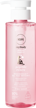YOPE myBody ,żel pod prysznic,  regenerujący,przód