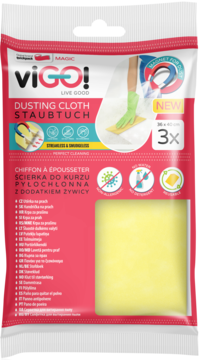 VIGO! Magic ,ściereczki do kurzu, pyłochłonne, z dodatkiem żywicy,przód