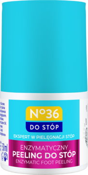 NO36 Do Stóp ,peeling do stóp, enzymatyczny,przód