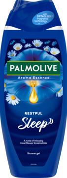 PALMOLIVE Aroma Essence Restful Sleep,żel pod prysznic, Wilec i Rumianek,przód