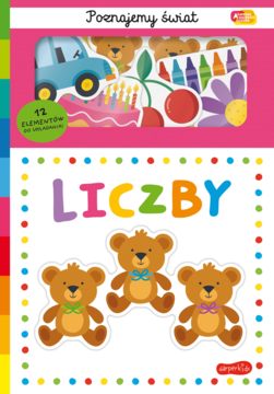 HARPERCOLLINS HARPERKIDS Akademia Mądrego Dziecka ,Poznajemy świat, Liczby,przód