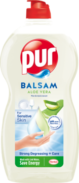 PUR Balsam ,płyn do mycia naczyń, Aloe Vera,przód