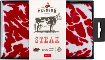 SOXO ,skarpetki męskie, Steak, rozm. 40-45,przód