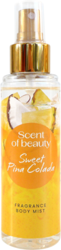 SCENT OF BEAUTY Sweet Pina Colada ,mgiełka do ciała dla kobiet,przód