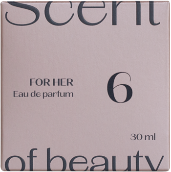 SCENT OF BEAUTY N°6 ,woda perfumowana dla kobiet,przód