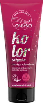 HAIR IN BALANCE BY ONLYBIO ,odżywka do włosów, wygładzająca, chroniąca kolor,przód
