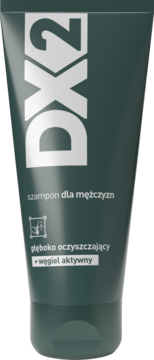 DX2 ,szampon do włosów dla mężczyzn, głęboko oczyszczający,przód