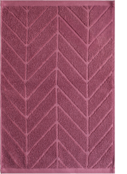 FARO Chevron ,ręcznik 100% bawełna, Brudny Róż, wym. 70x140cm,przód